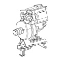Drain Pump - 1325100830 Recirculation Pump assembly 12 [Electrolux Aeg]